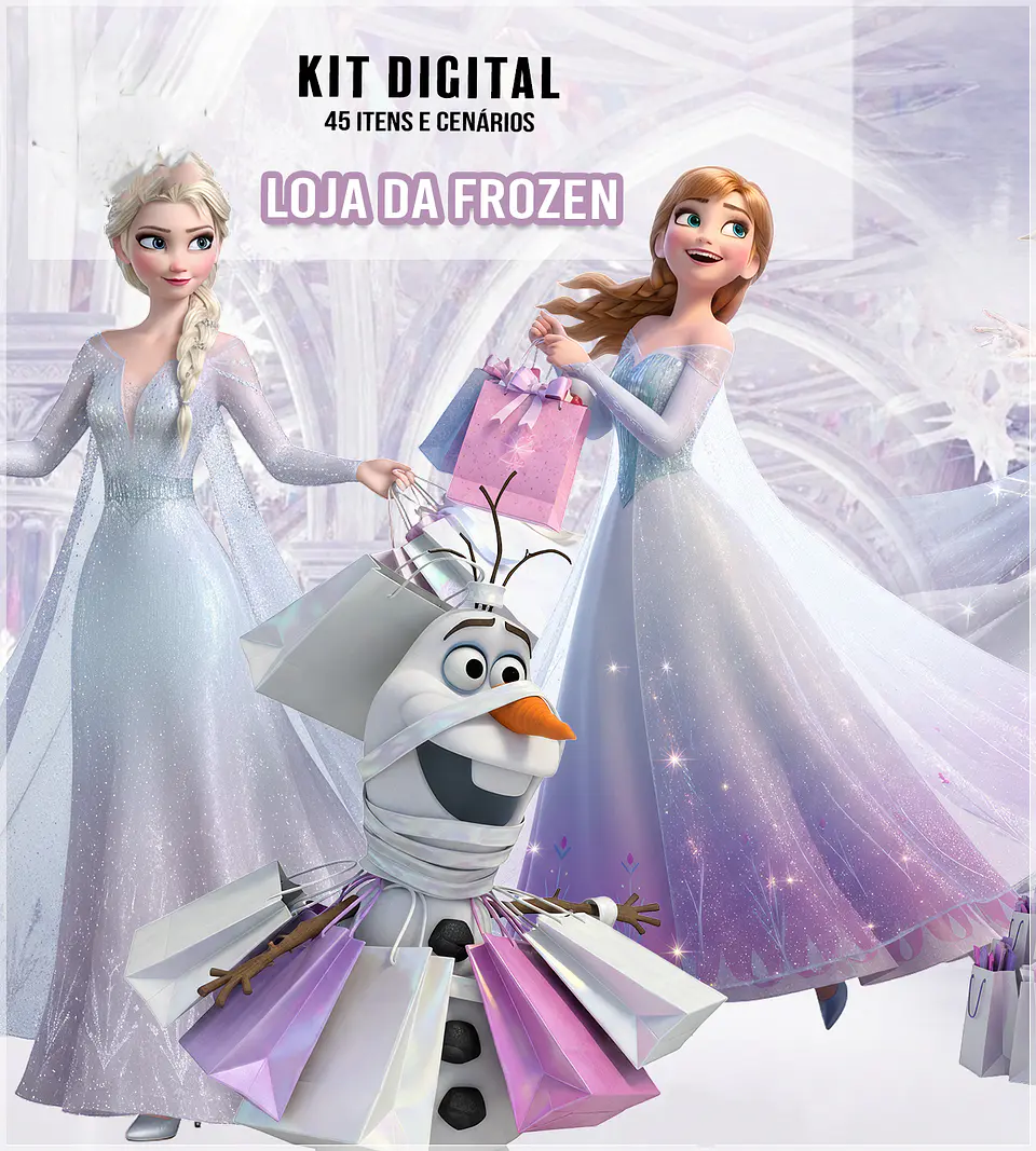 Kit Digital Loja da Frozen 9 1