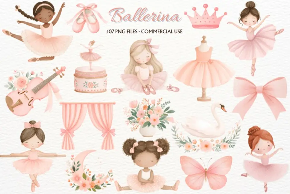 Kit Digital Bailarina 1 1