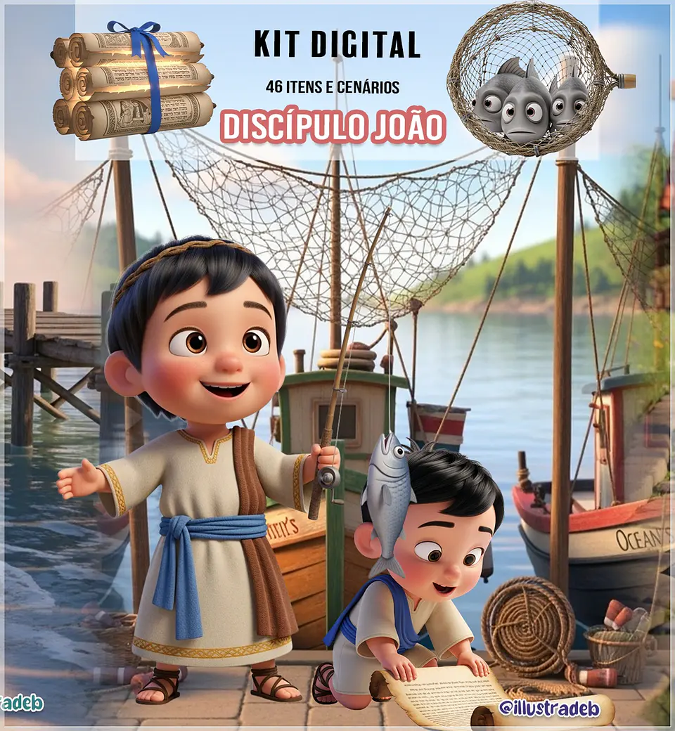 Kit Digital Discípulo João 65 1
