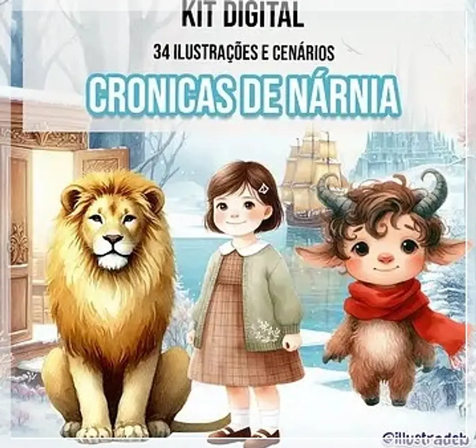 Kit Digital Cronicas de Nárnia 58 1