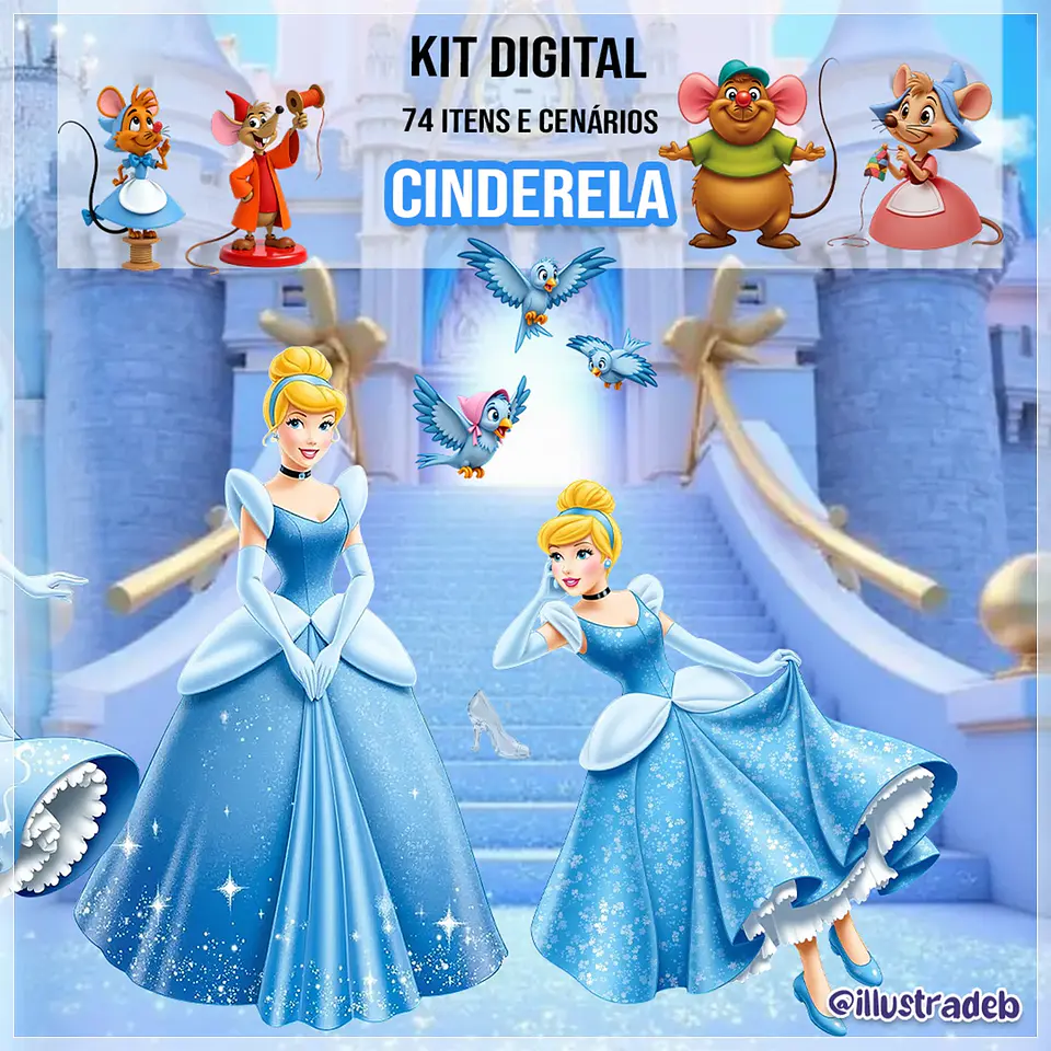 Kit Digital Cinderela 44 1