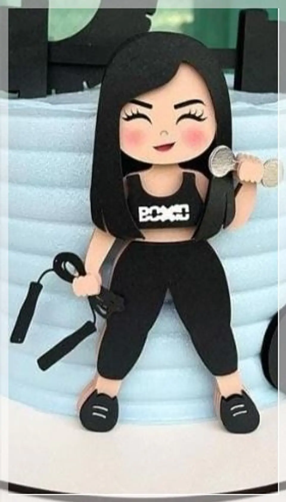 Arquivo de Corte Topo de Bolo Crossfit 2 1