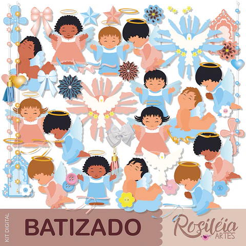 Kit Digital Batizado 16