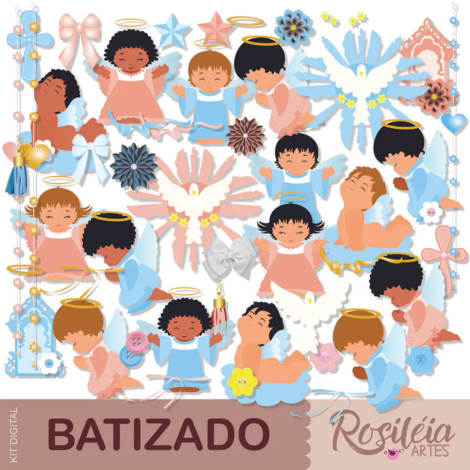 Kit Digital Batizado 16 1