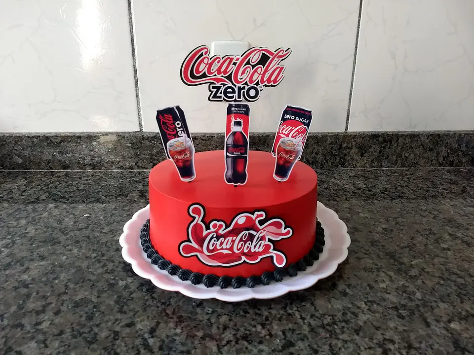 Arquivo de Corte Topo de Bolo Coca Cola 1 1