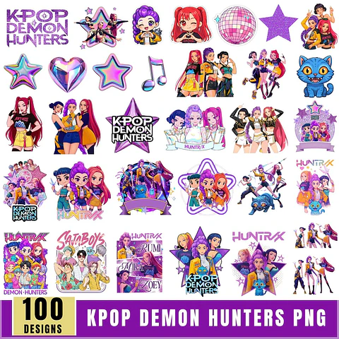Kit Digital Huntrix K-Pop Demon Hunters