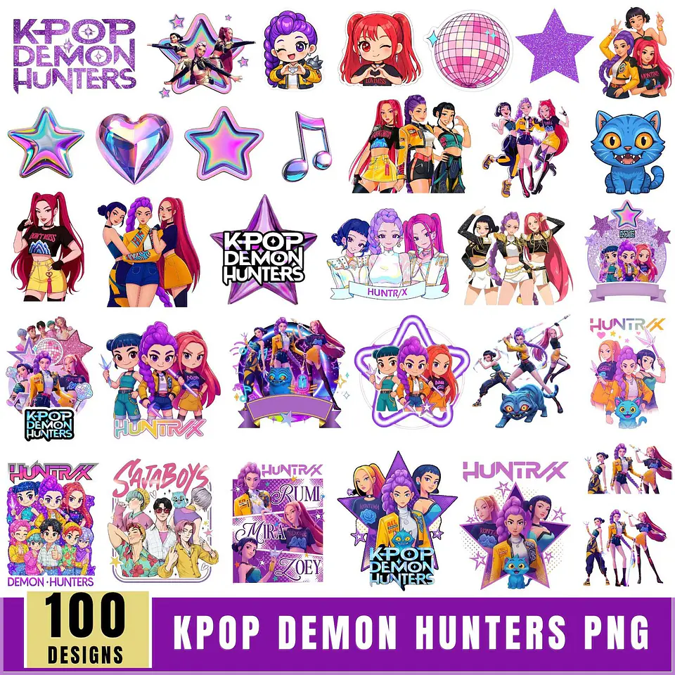 Kit Digital Huntrix K-Pop Demon Hunters 1