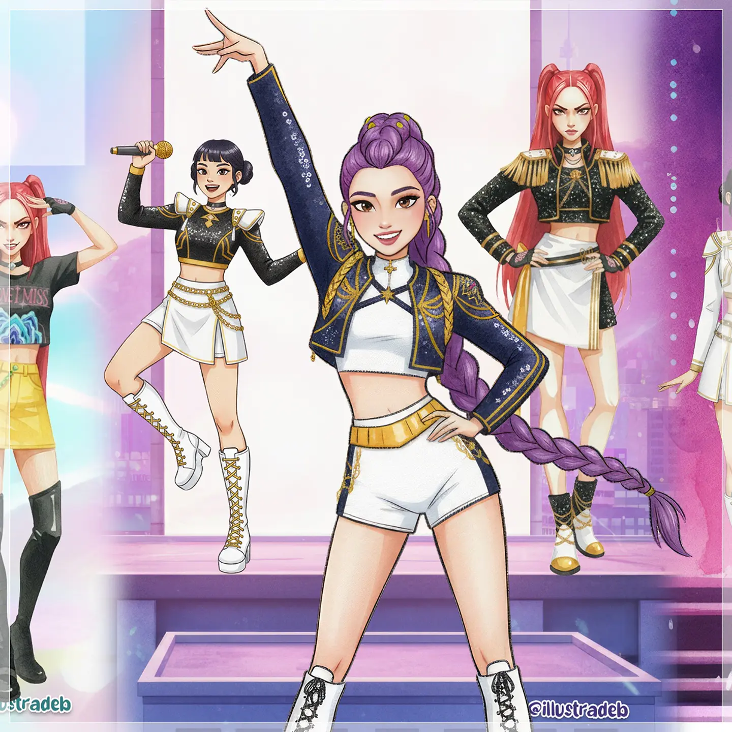 Kit Digital Guerreiras do KPop 119 1