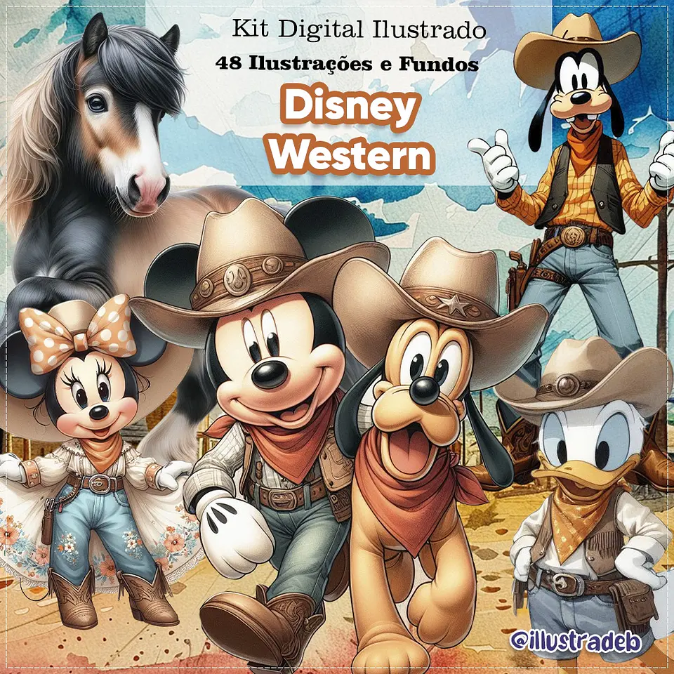Kit Digital Disney Western 91 1