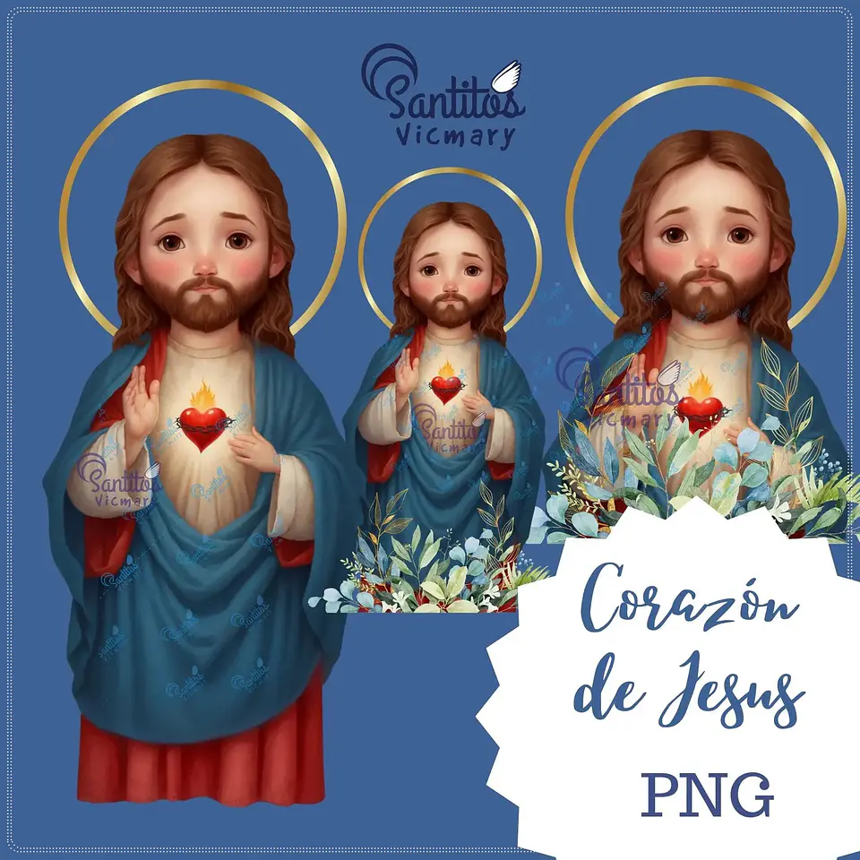 Kit Digital Sagrado Coração de Jesus 18 1