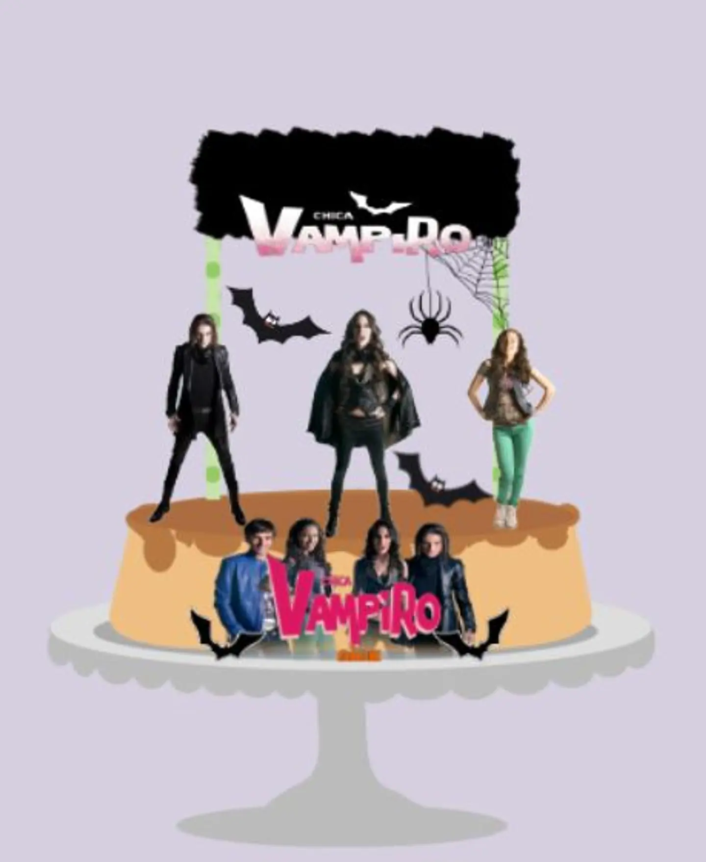 Arquivo de Corte Topo de Bolo Chica Vampiro 1 1