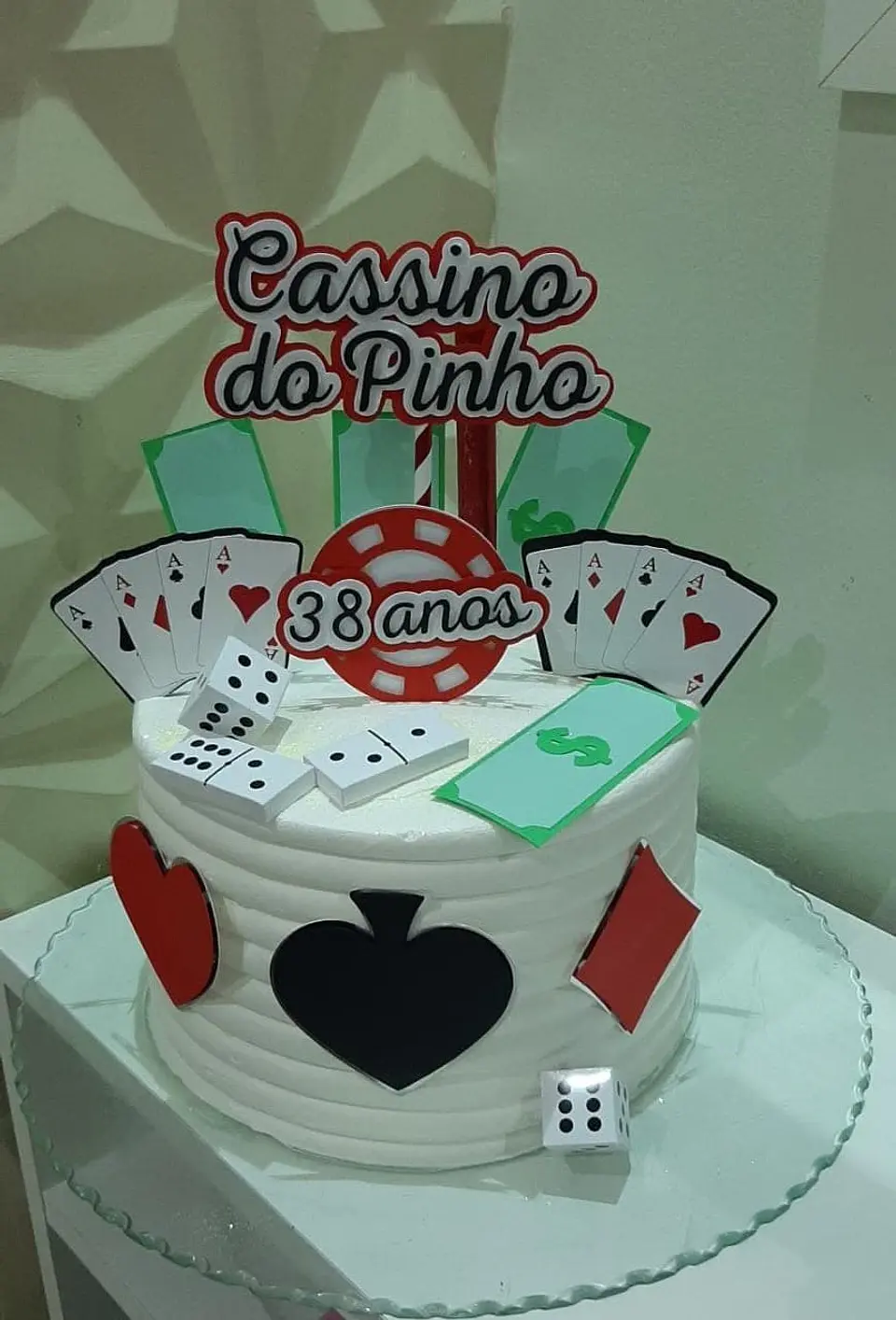 Arquivo de Corte Topo de Bolo Cassino 1 1