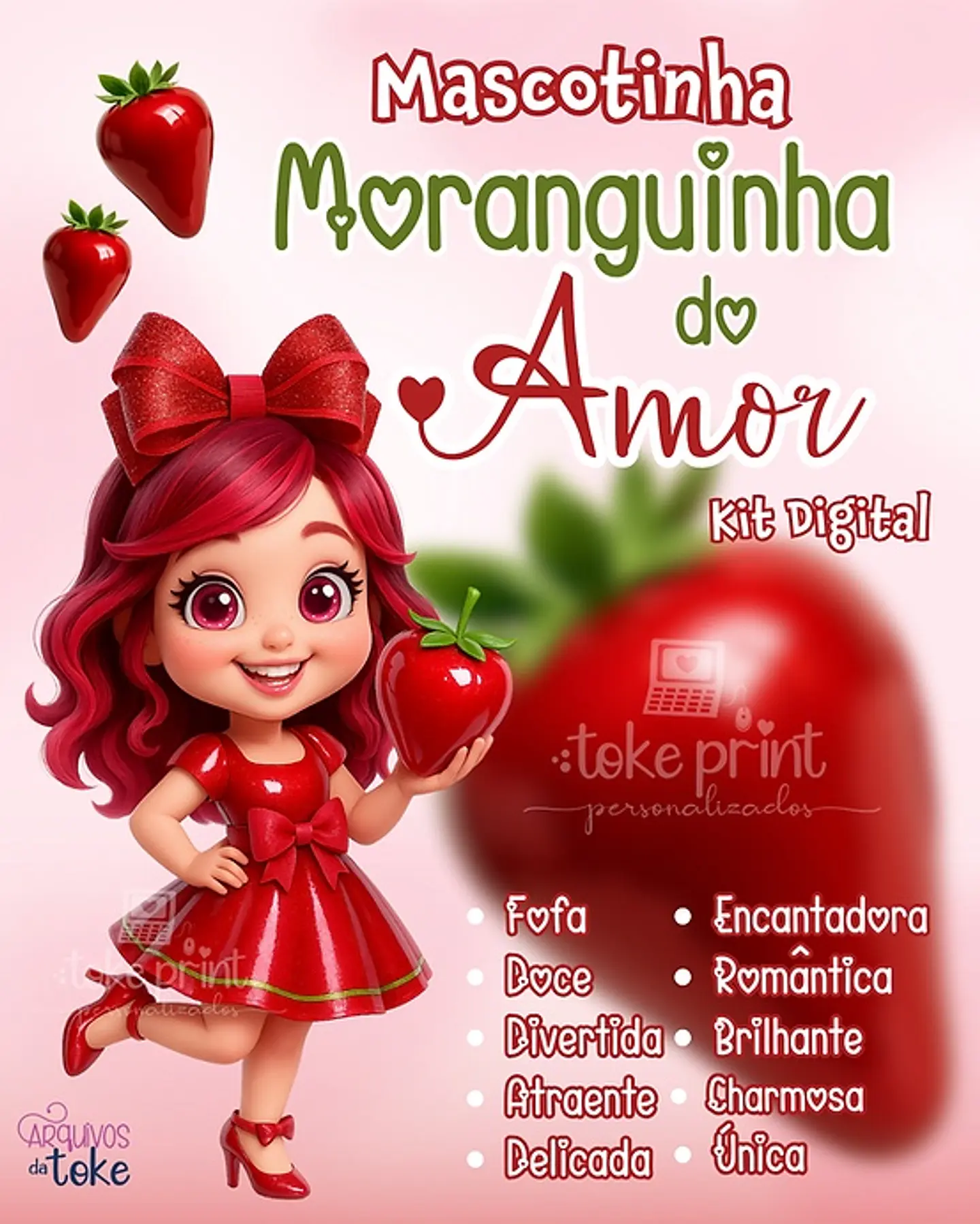 Kit Digital Moranguinha do Amor 3 1