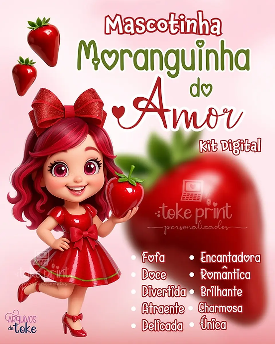 Kit Digital Moranguinha do Amor 3 1