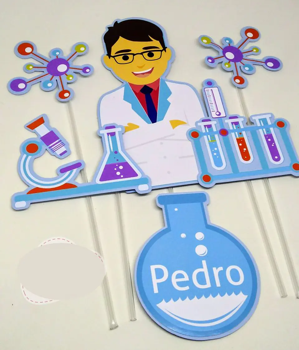 Arquivo de Corte Topo de Bolo Cientista 1 1