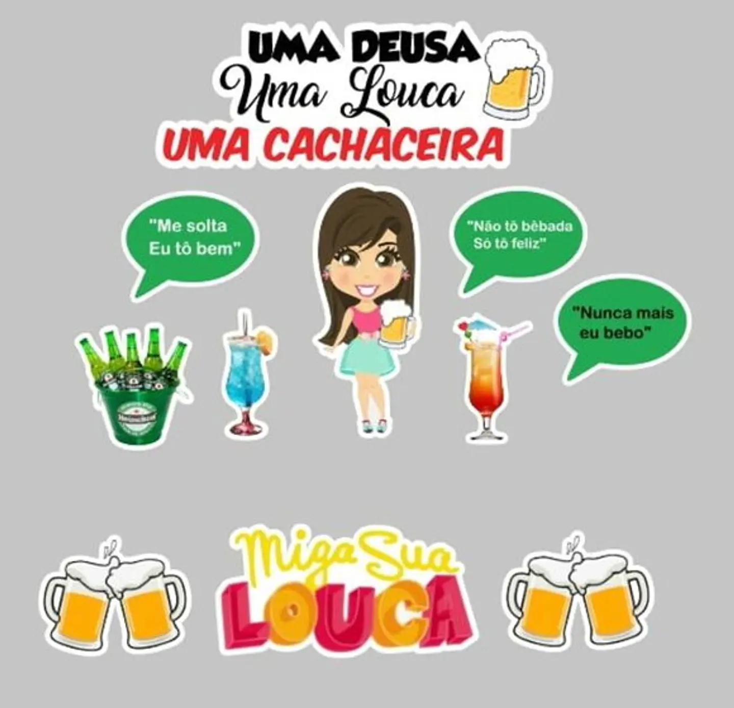 Arquivo de Corte Topo de Bolo Cervejas 24 1