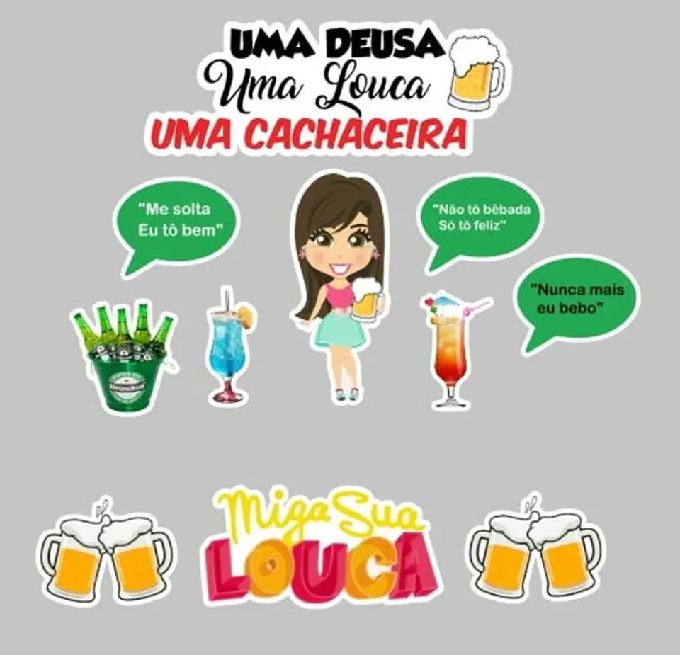 Arquivo de Corte Topo de Bolo Cervejas 24 1