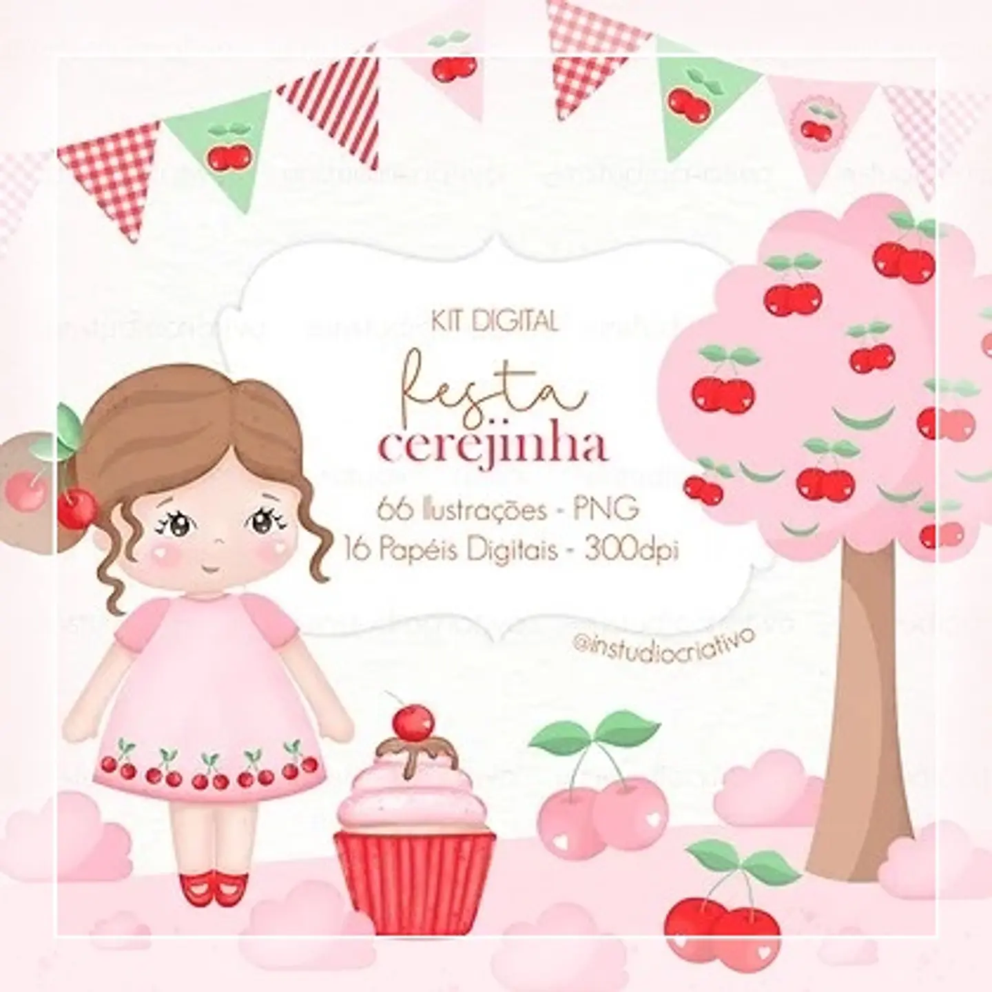 Kit Digital Festa Cerejinha 11 1