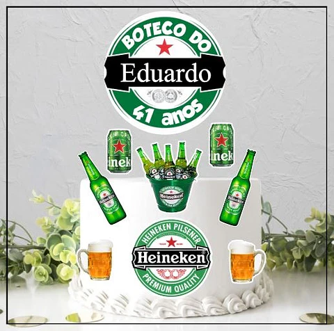 Arquivo de Corte Topo de Bolo Cervejas 12