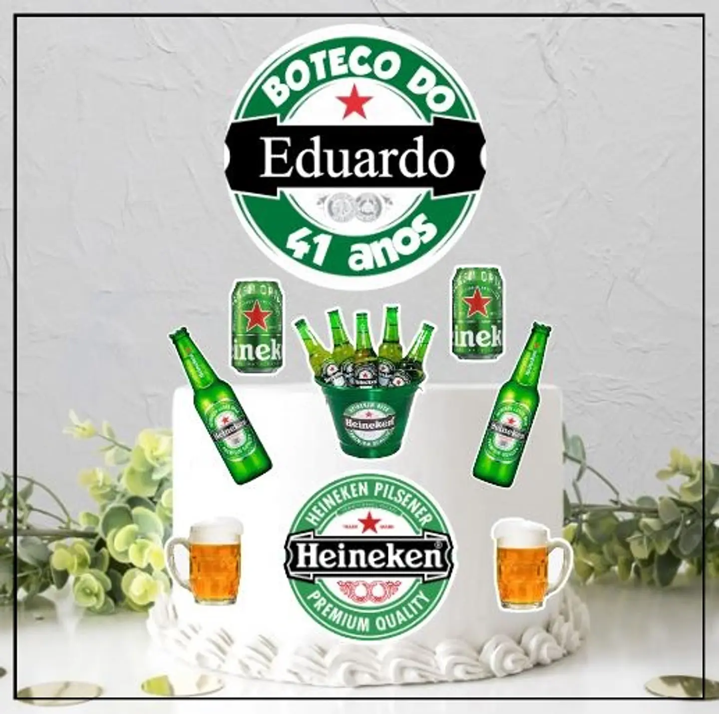 Arquivo de Corte Topo de Bolo Cervejas 12 1