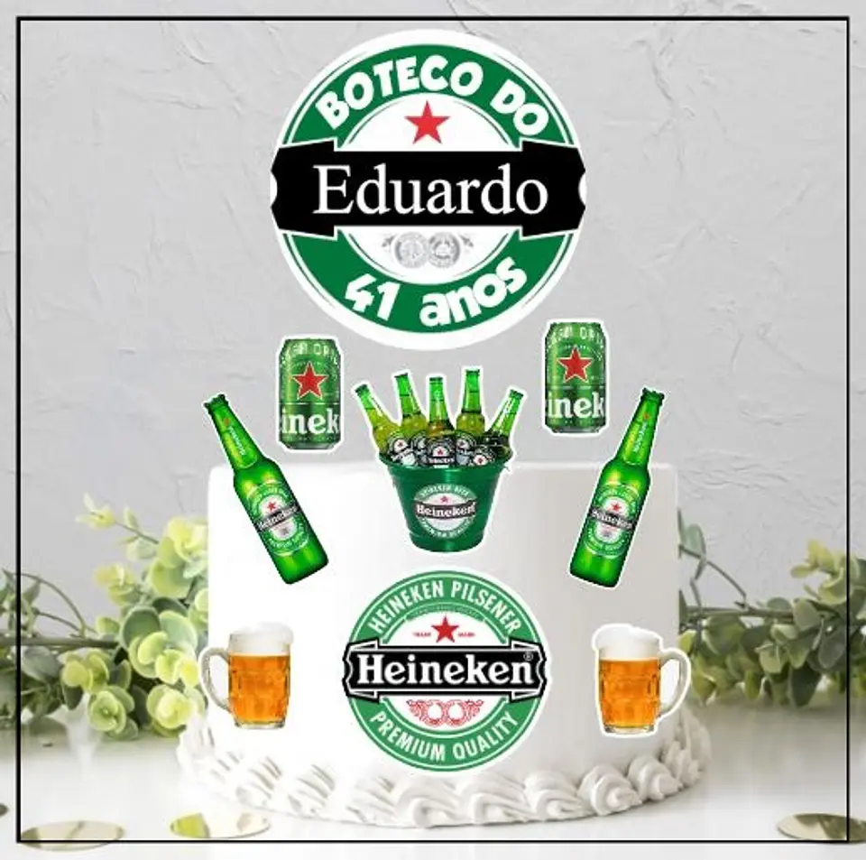 Arquivo de Corte Topo de Bolo Cervejas 12 1