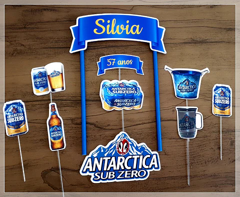 Arquivo de Corte Topo de Bolo Cervejas 21