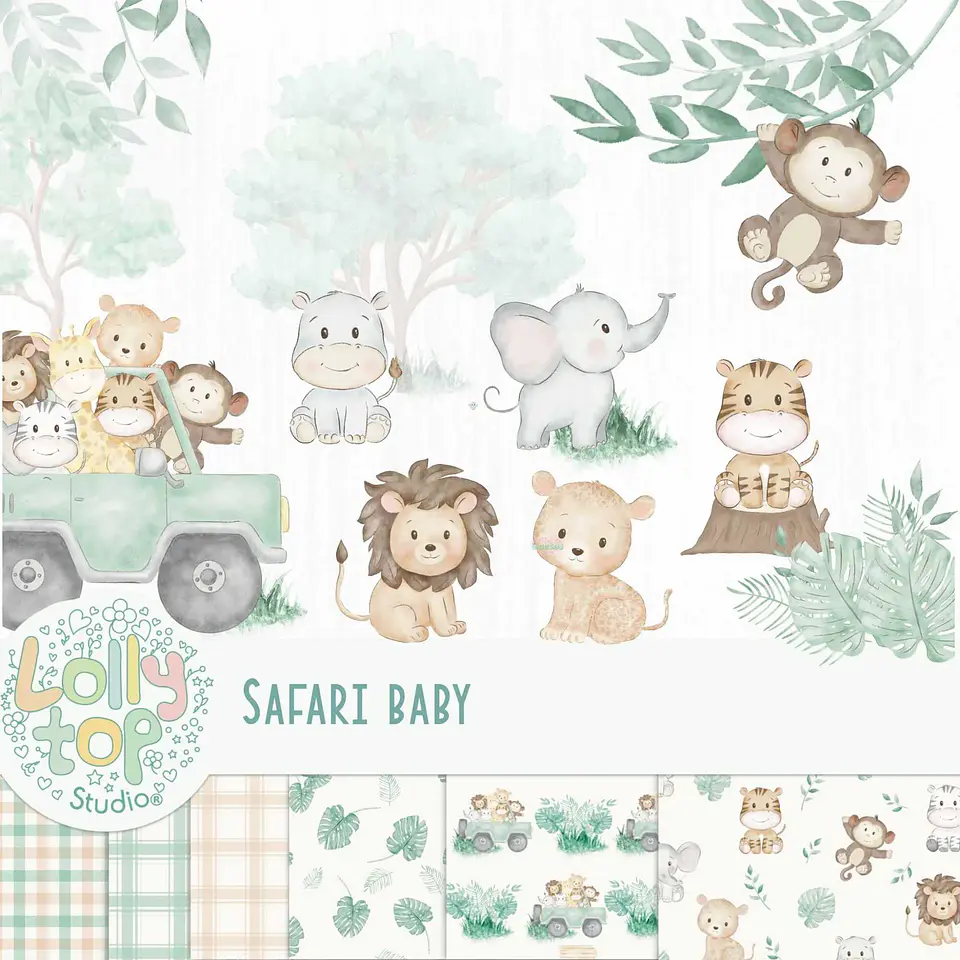 Kit Digital Safari Baby 4 1