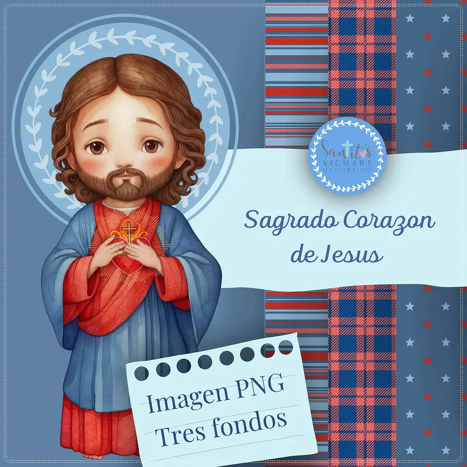 Kit Digital Sagrado Coração de Jesus 6 1
