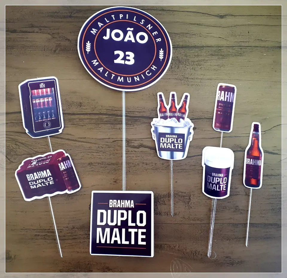 Arquivo de Corte Topo de Bolo Cervejas 20 1