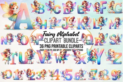 Kit Digital Alfabeto Fada 6
