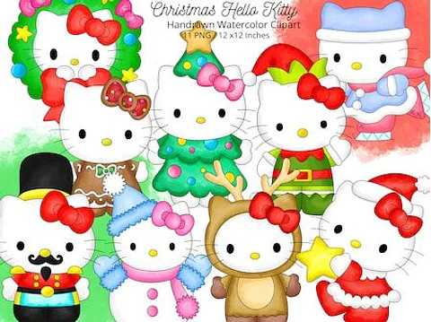 Kit Digital Hello Kitty 11