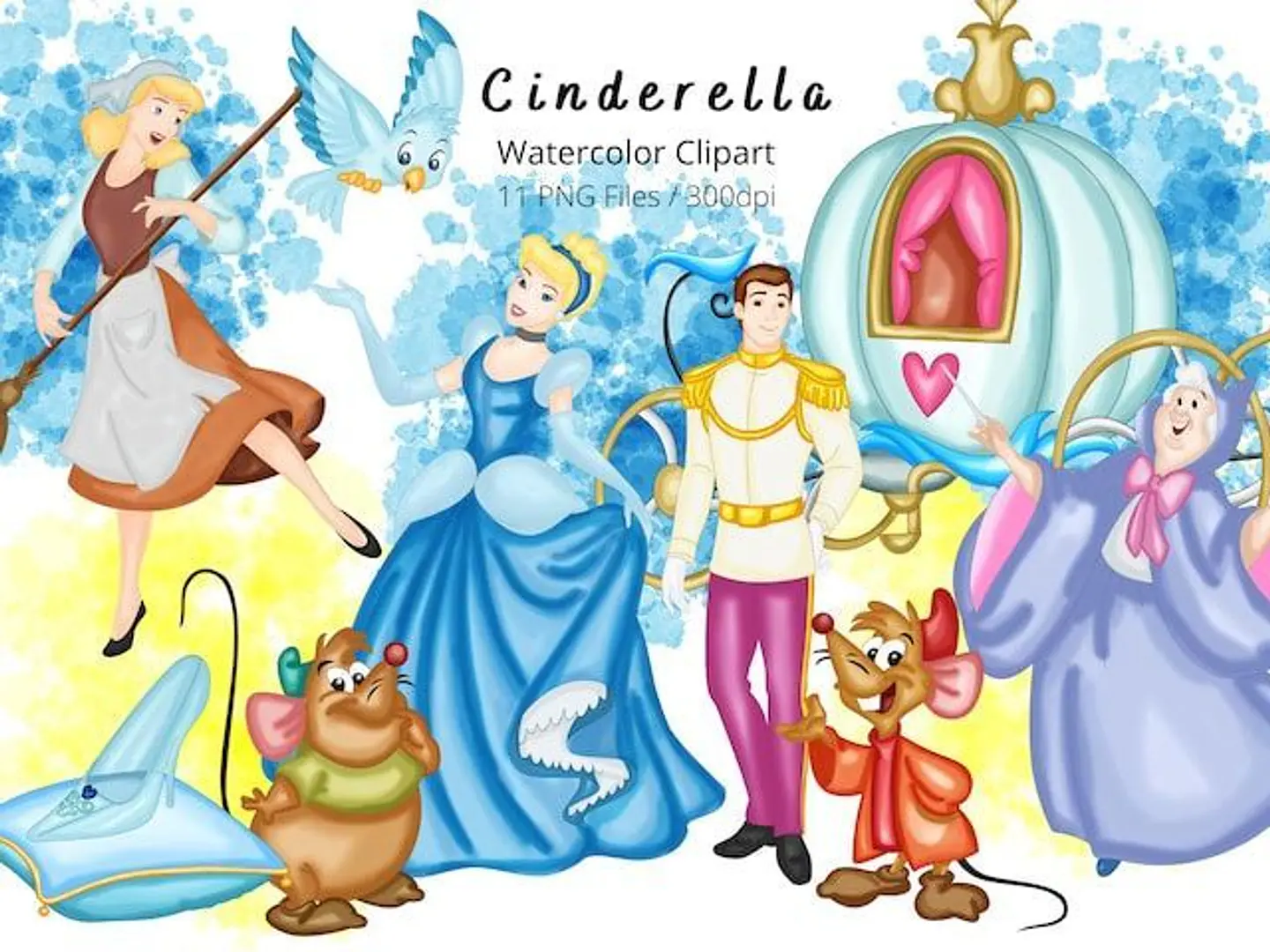 Kit Digital Cinderela 6 1