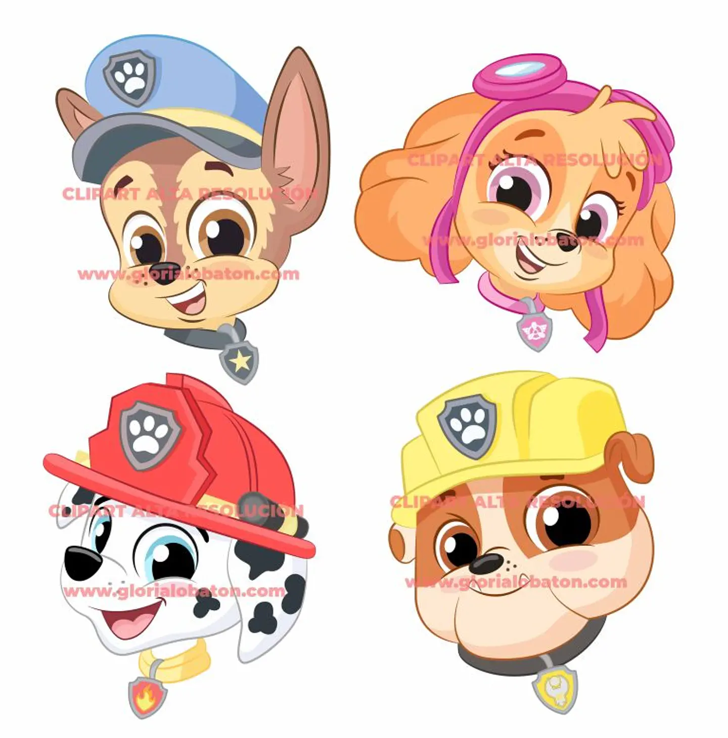 Kit Digital Clipart Patrulha Canina 1 1