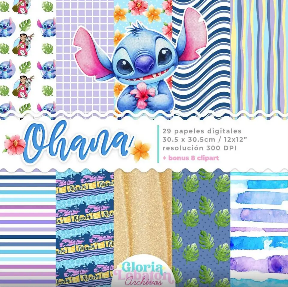 Kit Digital Stitch Ohana 5 1