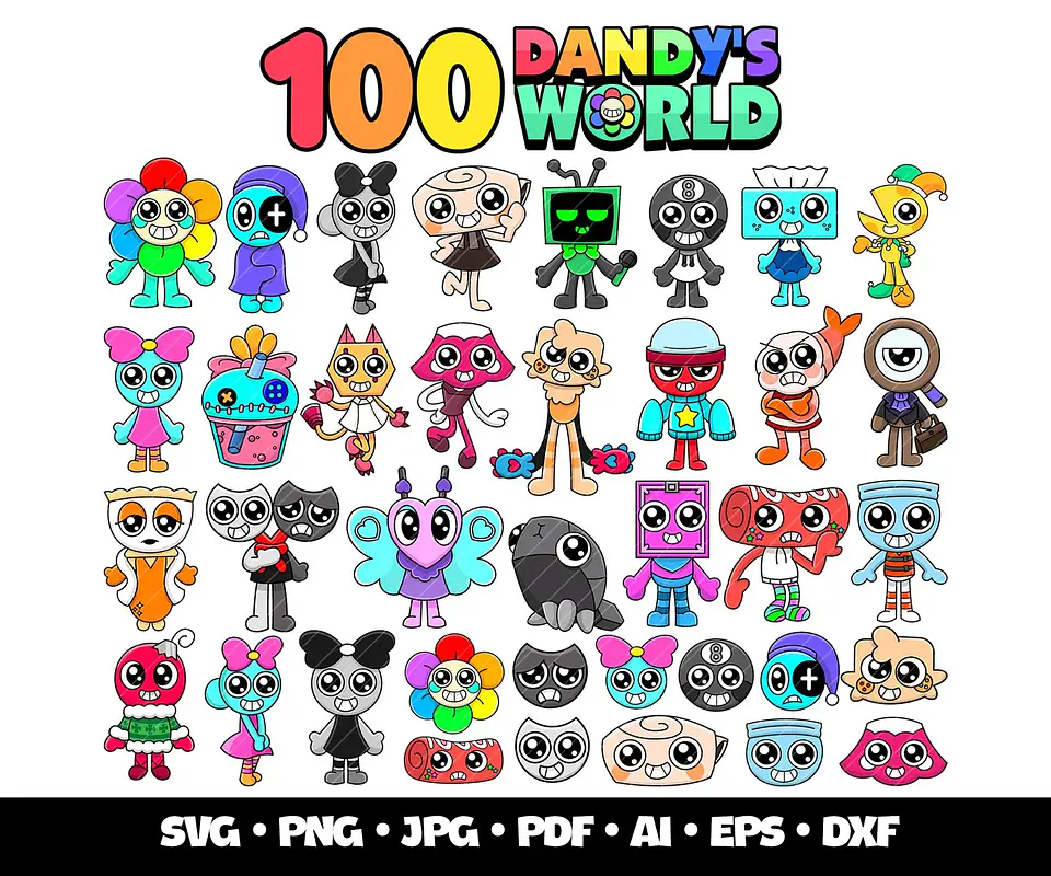 Kit Digital Dandy's World Bundle Roblox 5 1