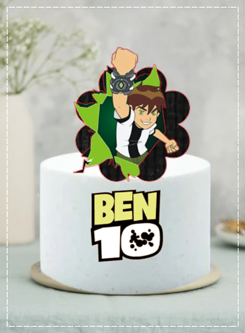 Arquivo de Corte Topo de Bolo Ben 10 6
