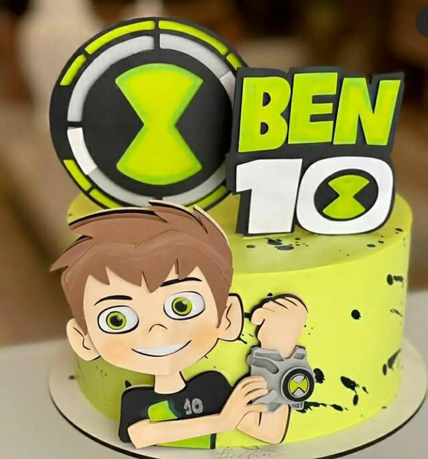 Arquivo de Corte Topo de Bolo Ben 10 1 1