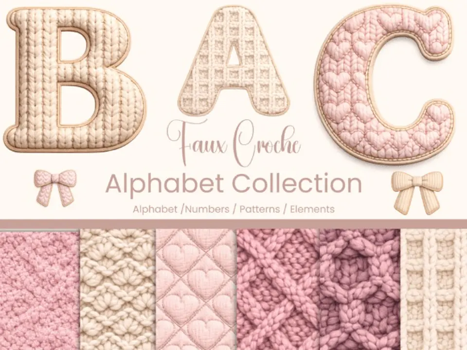 Kit Digital Alfabeto Croche 2 1