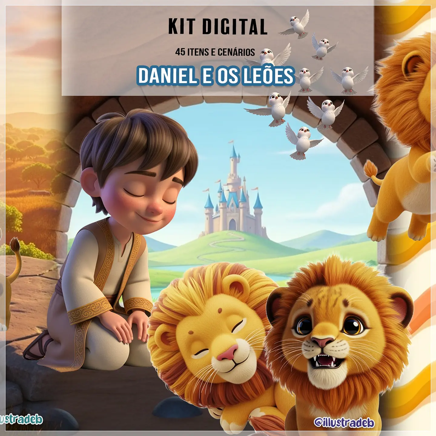 Kit Digital Daniel Na Cova dos Leões 59 1