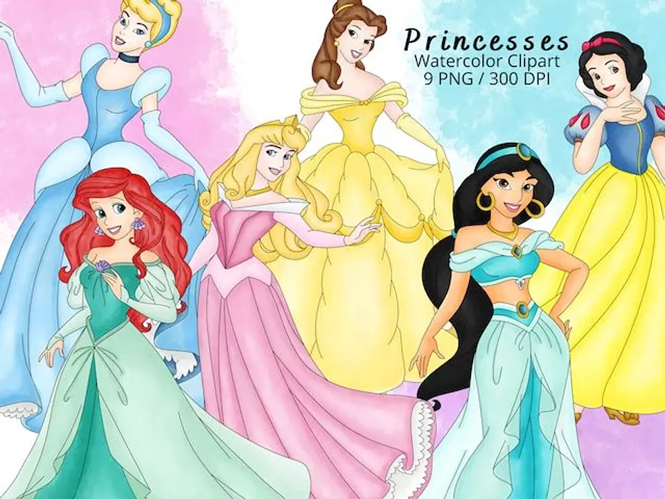 Kit Digital Princesas 17 1