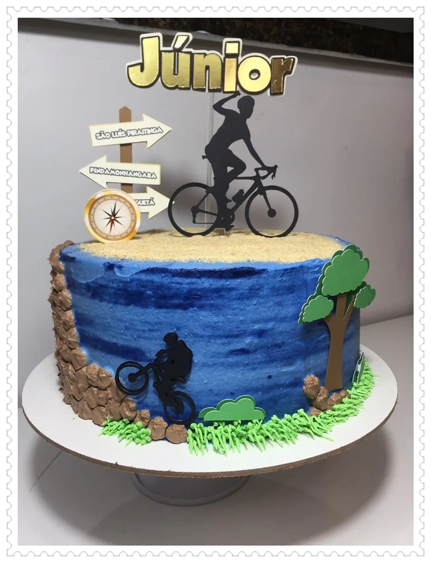 Arquivo de Corte Topo de Bolo Bicicleta Bike Ciclismo 20 1