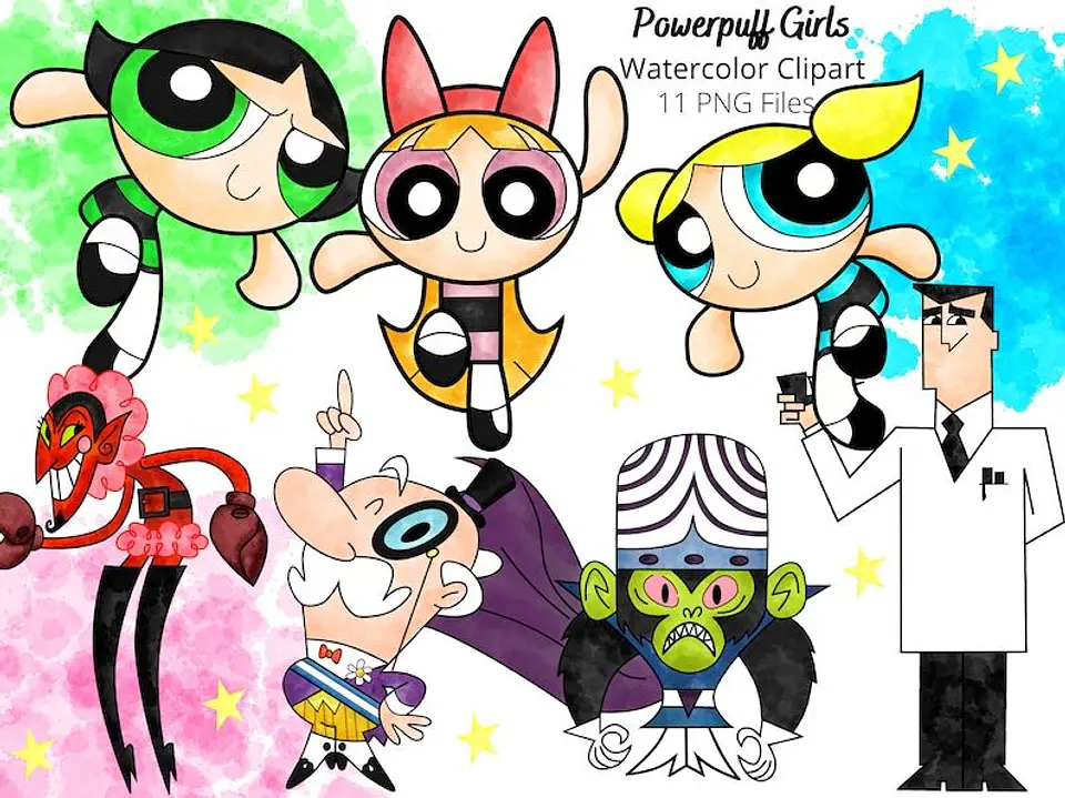 Kit Digital Meninas Super Poderosas 15 1