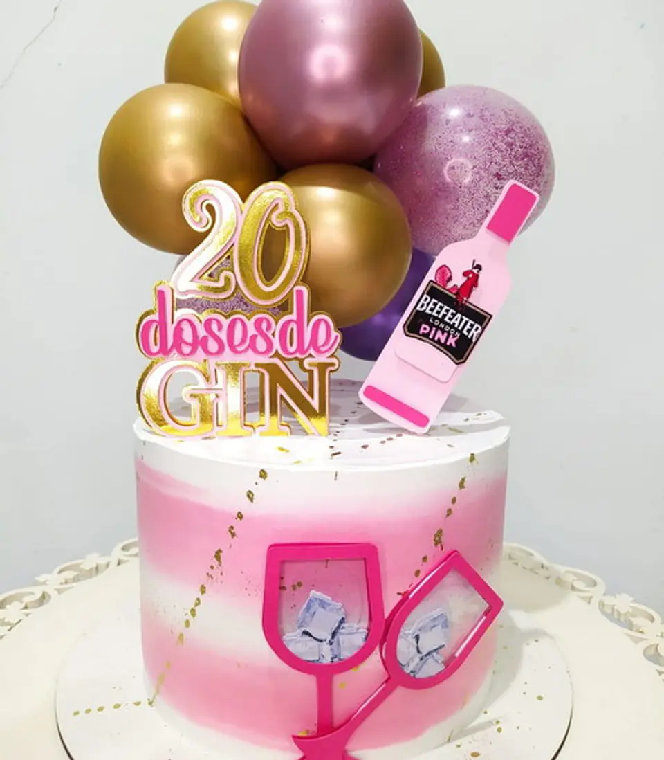 Arquivo de Corte Topo de Bolo Bebidas Gin Tônica 1 1