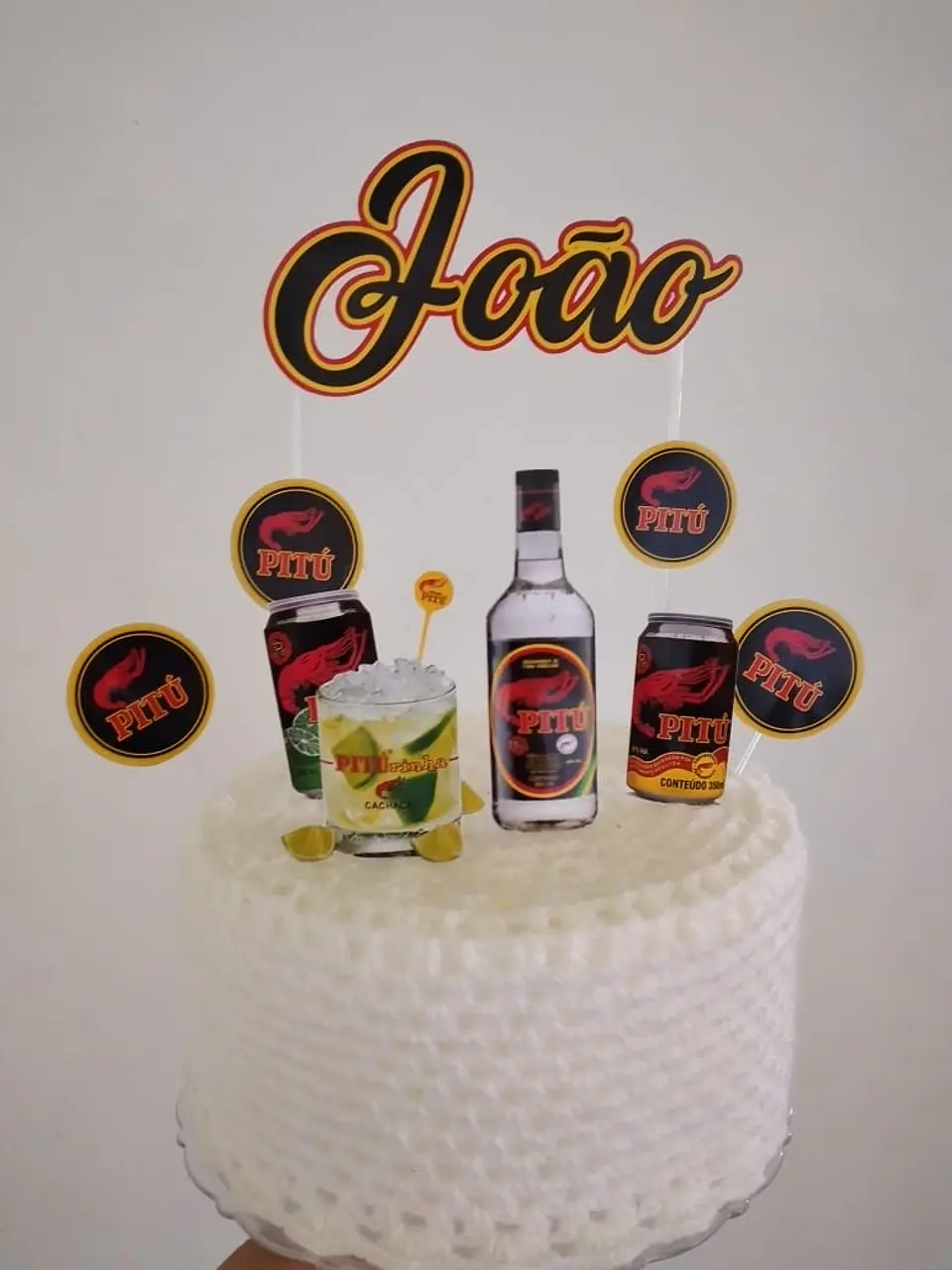 Arquivo de Corte Topo de Bolo Bebidas Cachaça Pitu 1 1