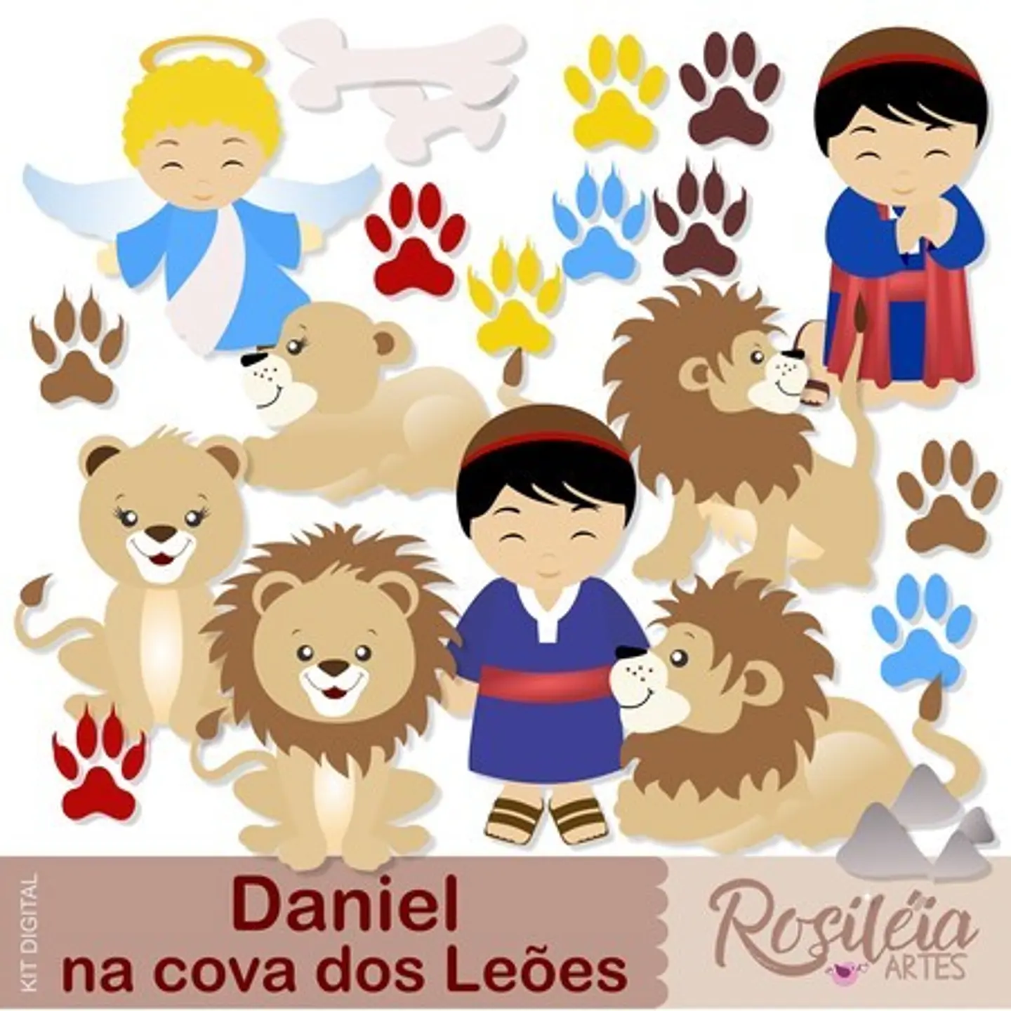 Kit Digital Daniel Na Cova dos Leoes 20 1
