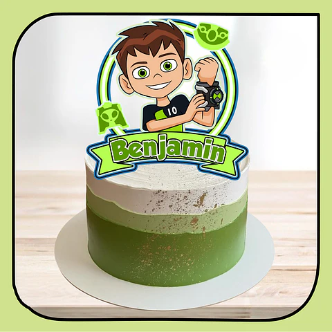 Arquivo de Corte Topo de Bolo Ben 10 2