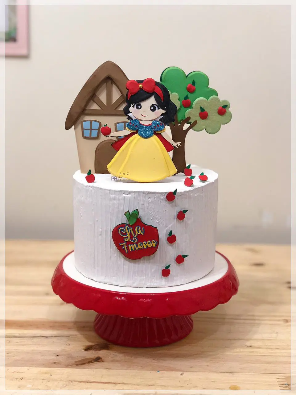 Arquivo de Corte Topo de Bolo Branca de Neve Baby Cute 9 1