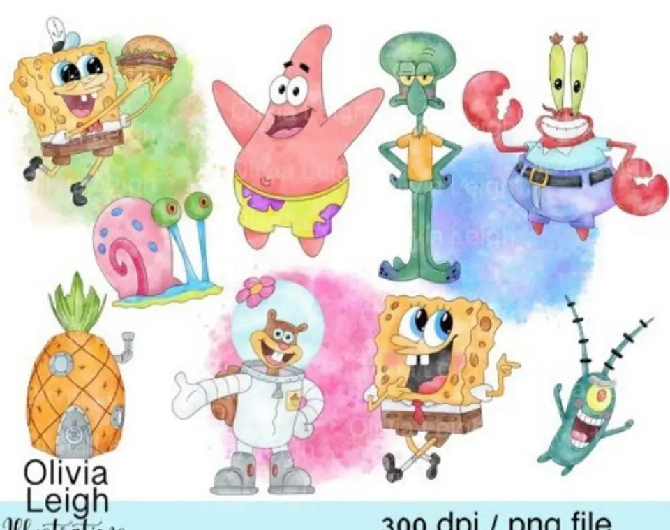 Kit Digital Bob Esponja 3 1