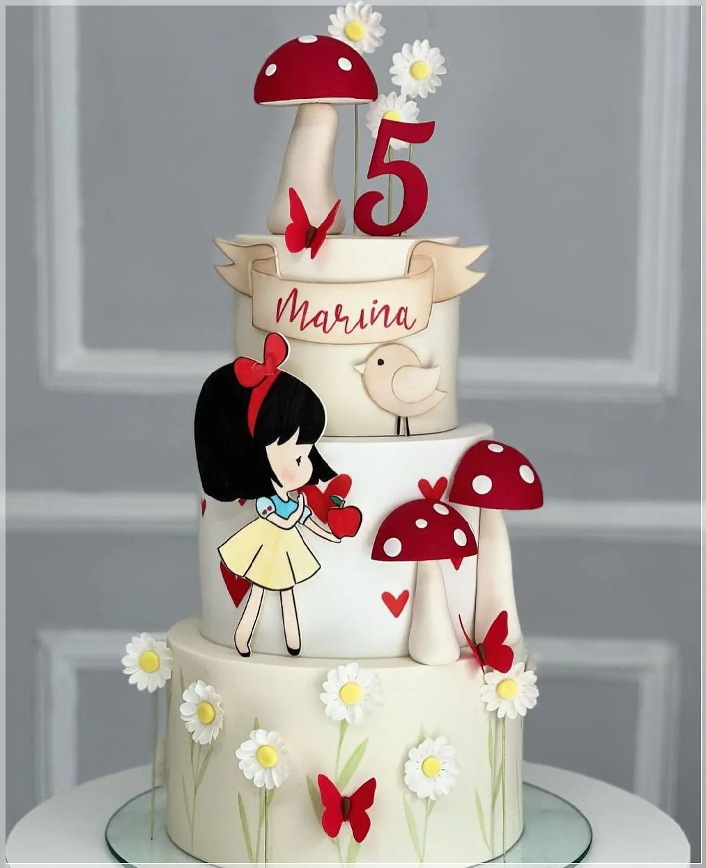 Arquivo de Corte Topo de Bolo Branca de Neve Baby Cute 12 1