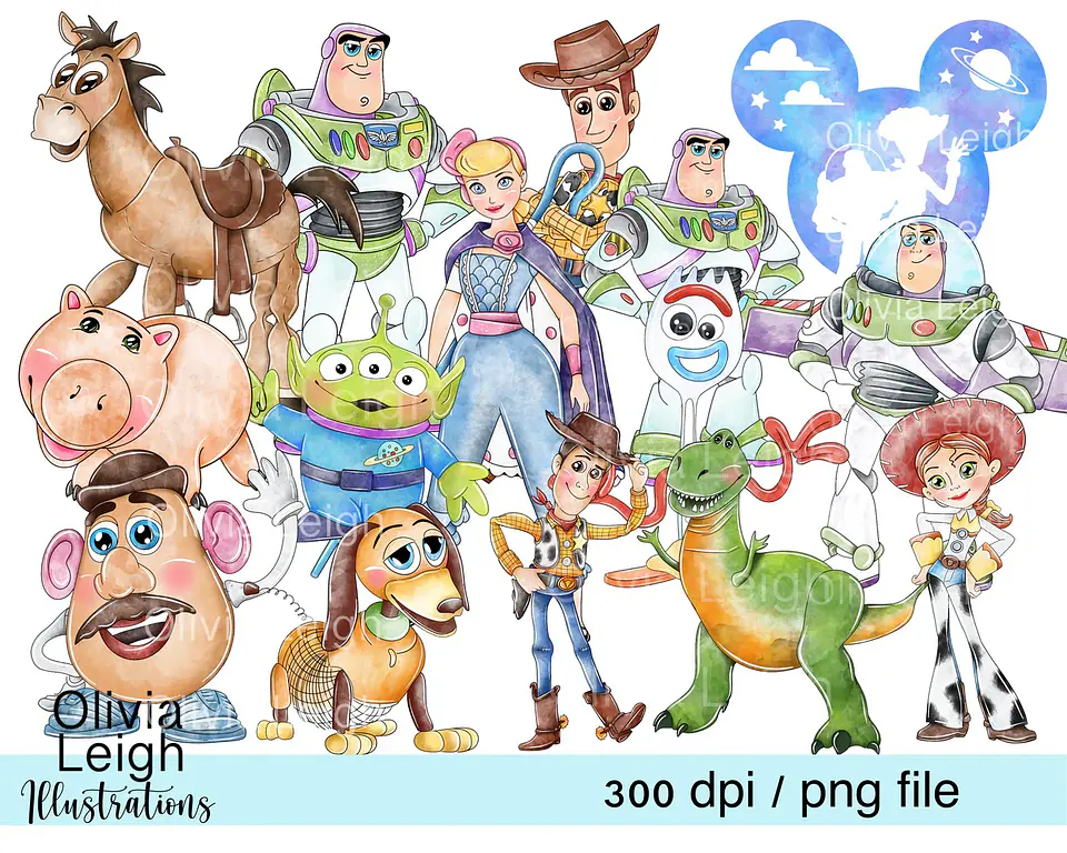 Kit Digital Toy Story 16 1